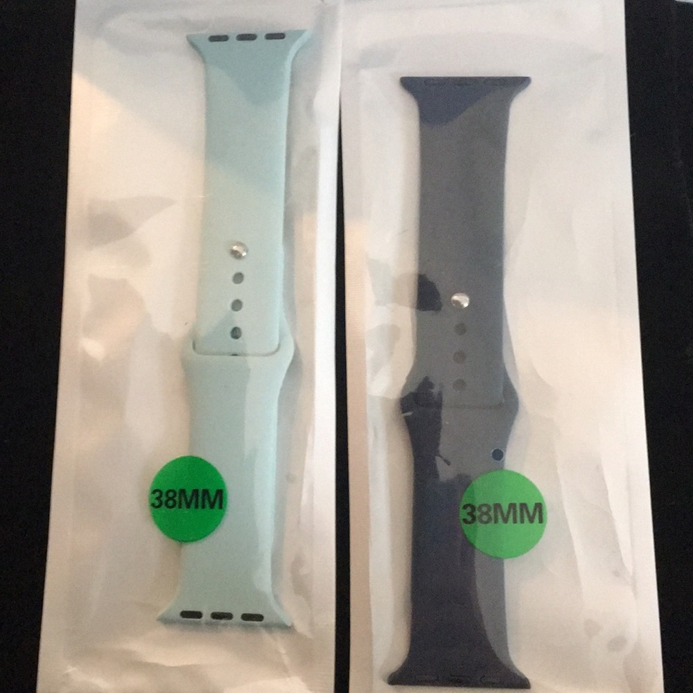Silicone Apple Bands 38mm